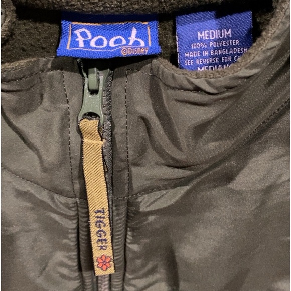 Vintage Army Green Tigger Vest - Picture 3 of 5